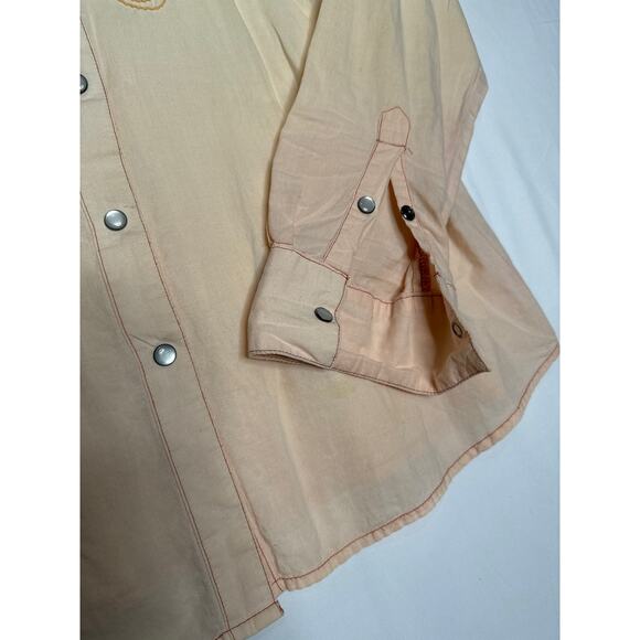 North River western button down with cross size medium - Picture 6 of 12